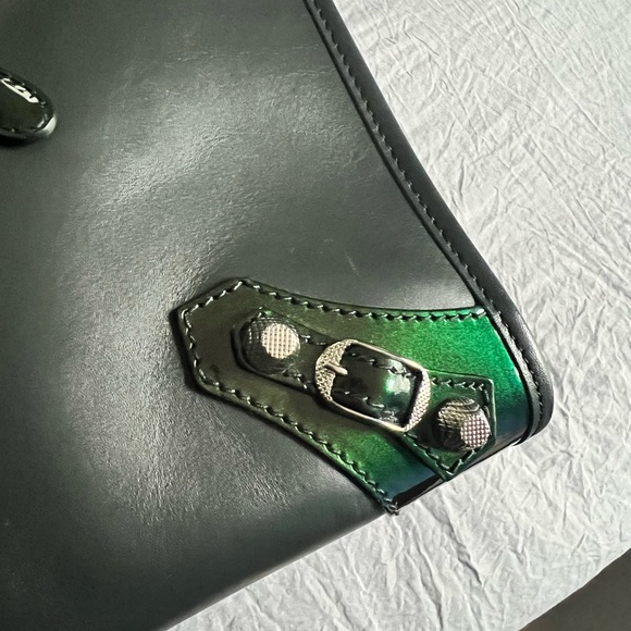 Rare Balenciaga Vert Vert Poker Bag - Picture 5 of 12